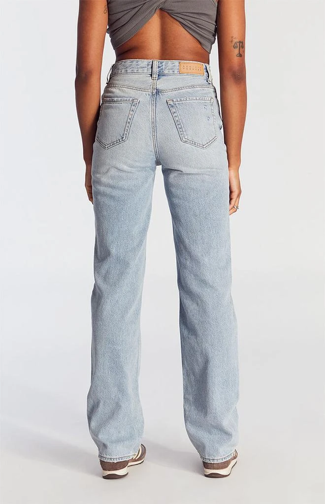 PacSun Light Indigo Ripped '90s Boyfriend Jeans 4