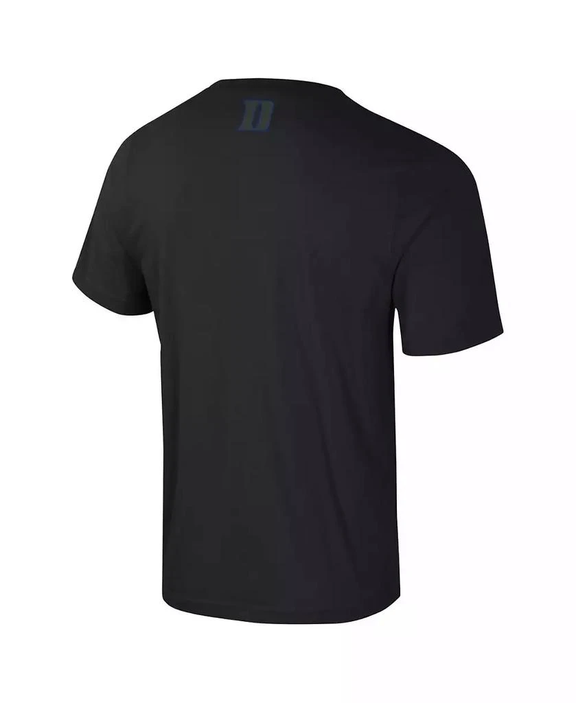 Colosseum Men's Black Duke Blue Devils Color Pop Active Blend T-Shirt 3