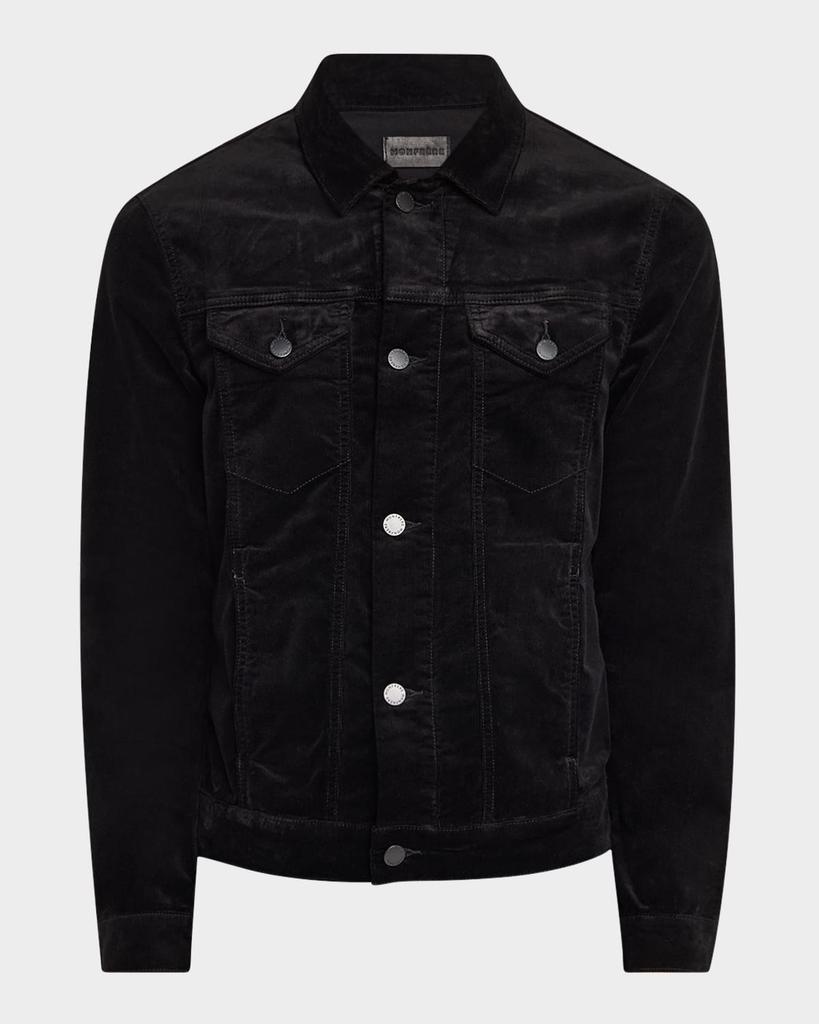 MONFRÈRE Men's Dean Slim Corduroy Trucker Jacket