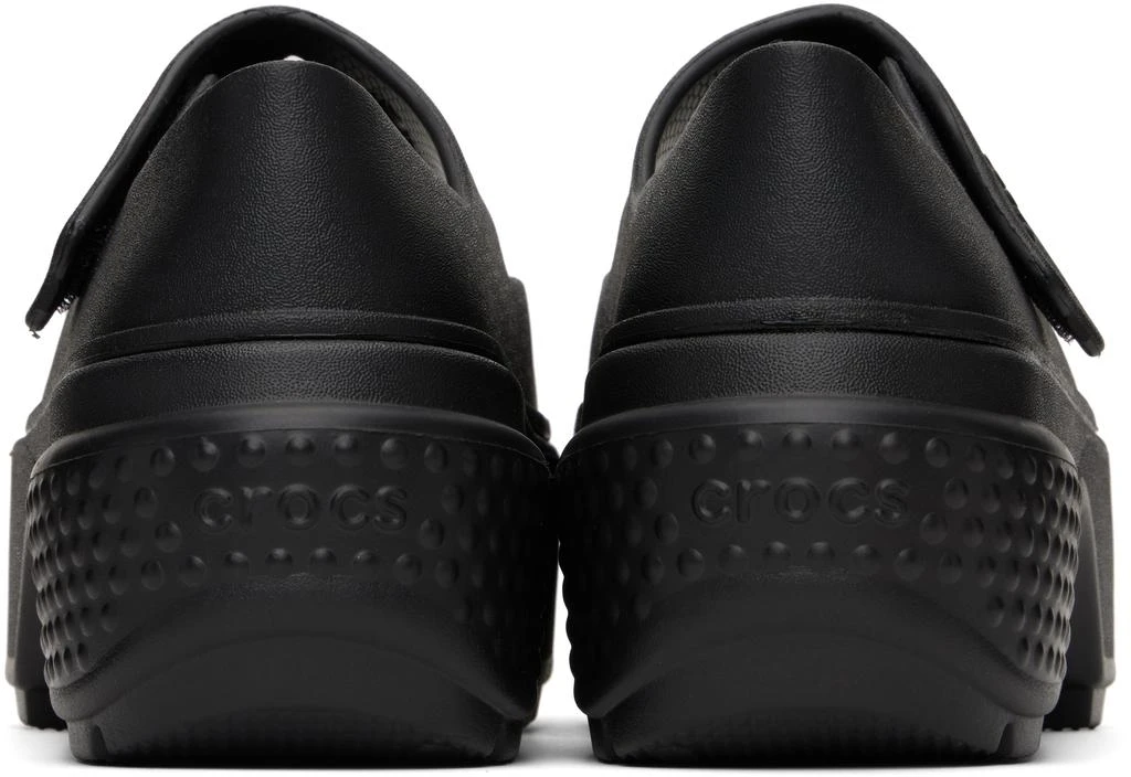 Crocs Black Stomp Mary Jane Slip-on Loafers 2