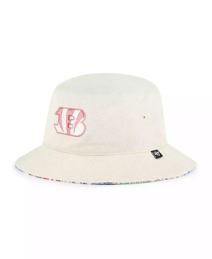47 Brand Women's Natural Cincinnati Bengals Pollinator Bucket Hat 1