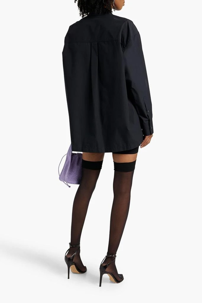 Alexander Wang Oversized cotton-poplin shirt 3