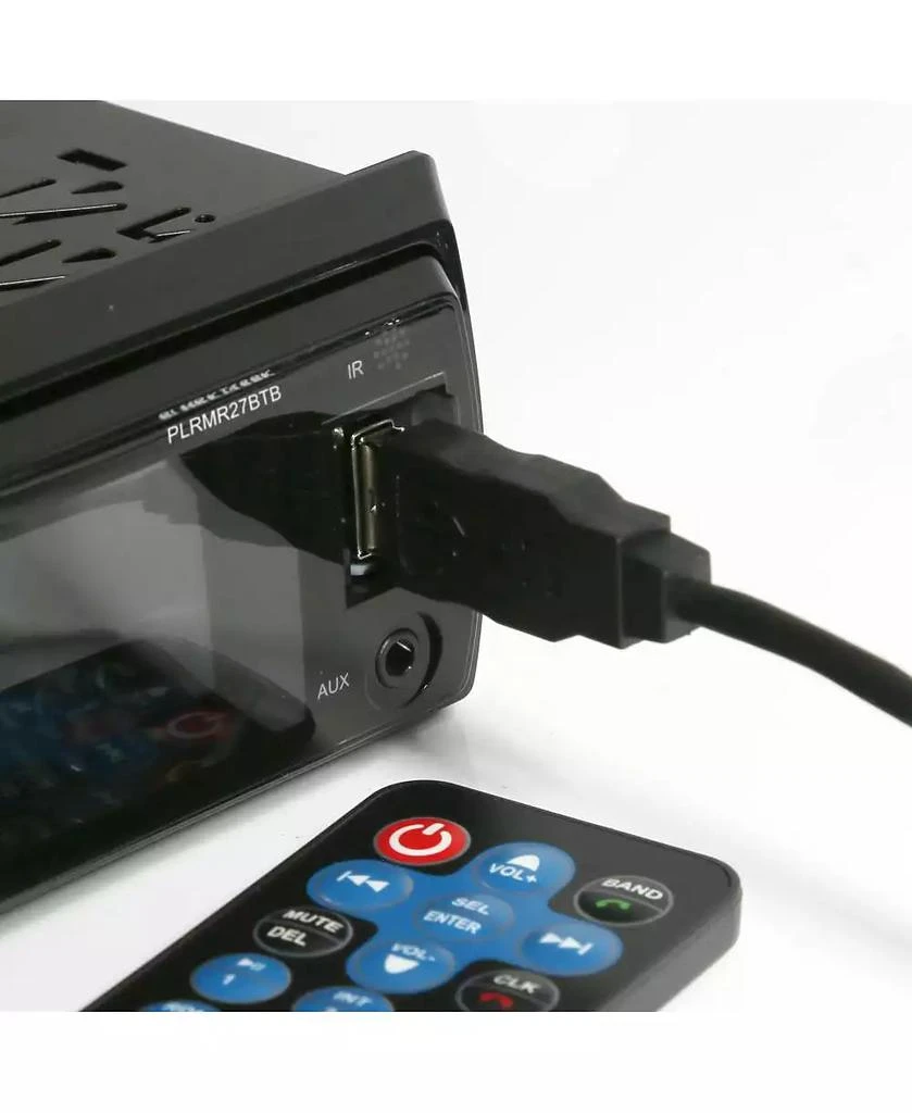 Pyle Marine Bluetooth MP3 Radio Receiver with USB/SD Readers and AM/FM Radio 4