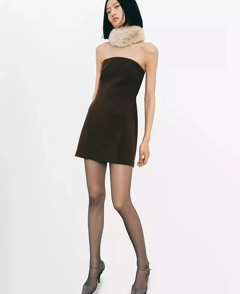 Mango Women's Strapless Flared Dress - Dresses & Skirts - Free Shipping -  BeyondStyle