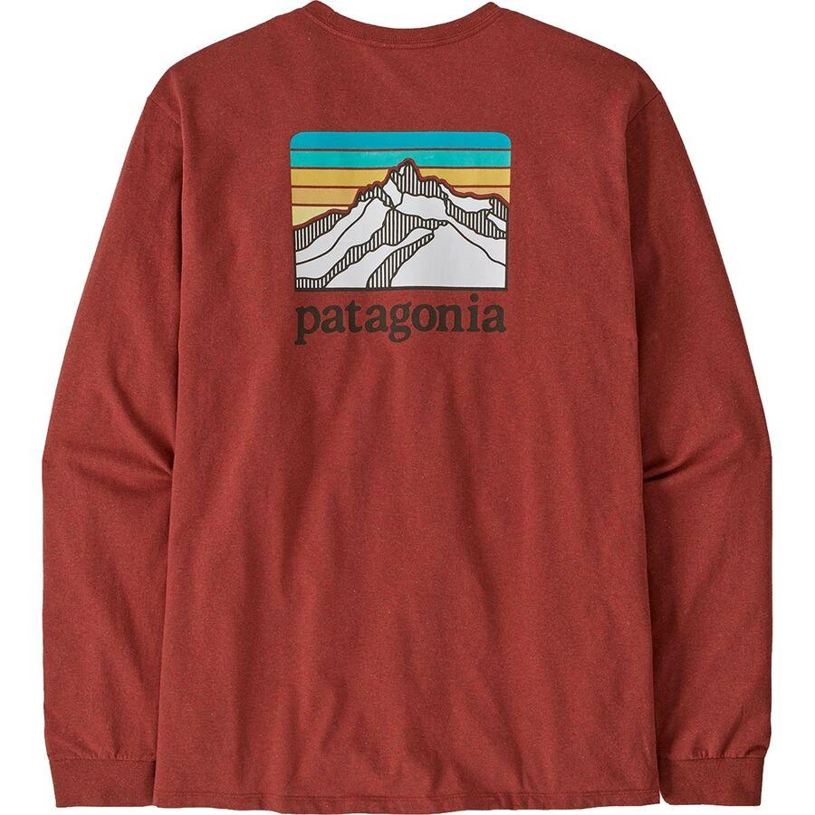 Patagonia Line Logo Ridge Long-Sleeve Responsibili-T-Shirt - Men's 1