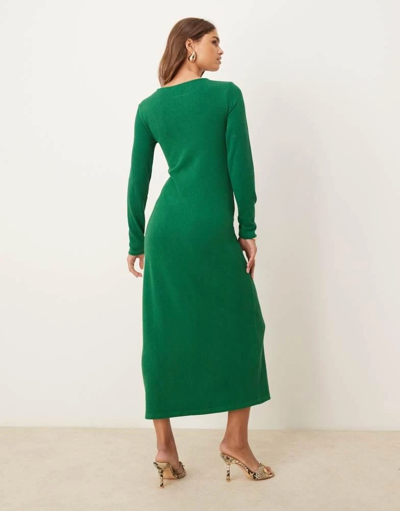 Shop Ghospell Isra ruched drawstring midi dress in green on Sale at  BeyondStyle  Get 71% Off Ghospell Isra ruched drawstring midi dress in  green with Limited-Time Flash Deals, Exclusive Discounts, and