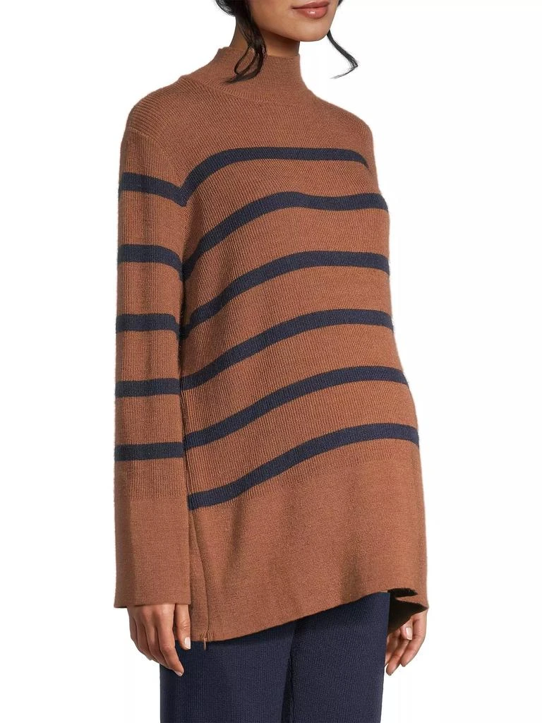 Nom Maternity Sarabeth Striped Maternity Sweater 4