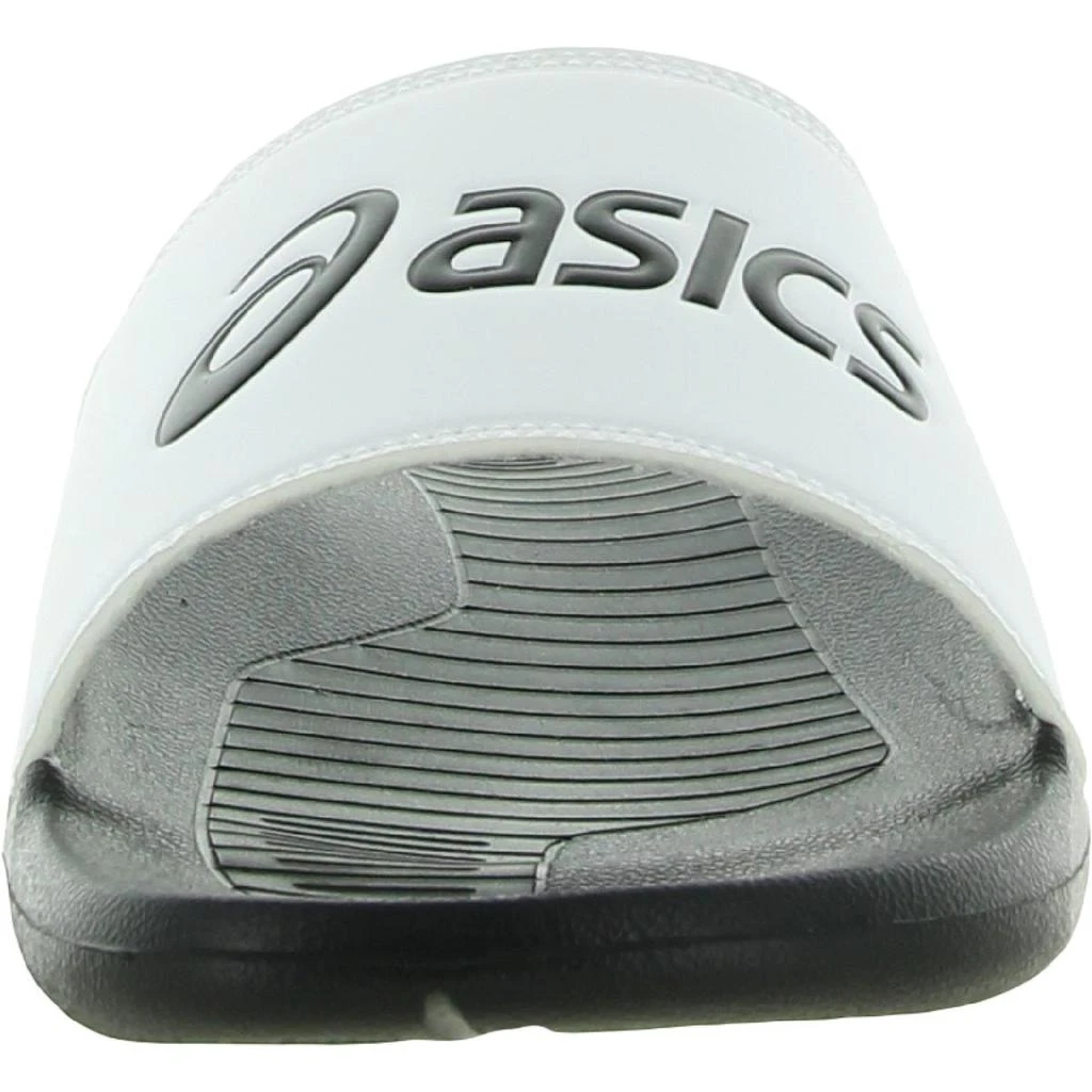 Asics AS003 Womens Faux Leather Slip-On Pool Slides 2