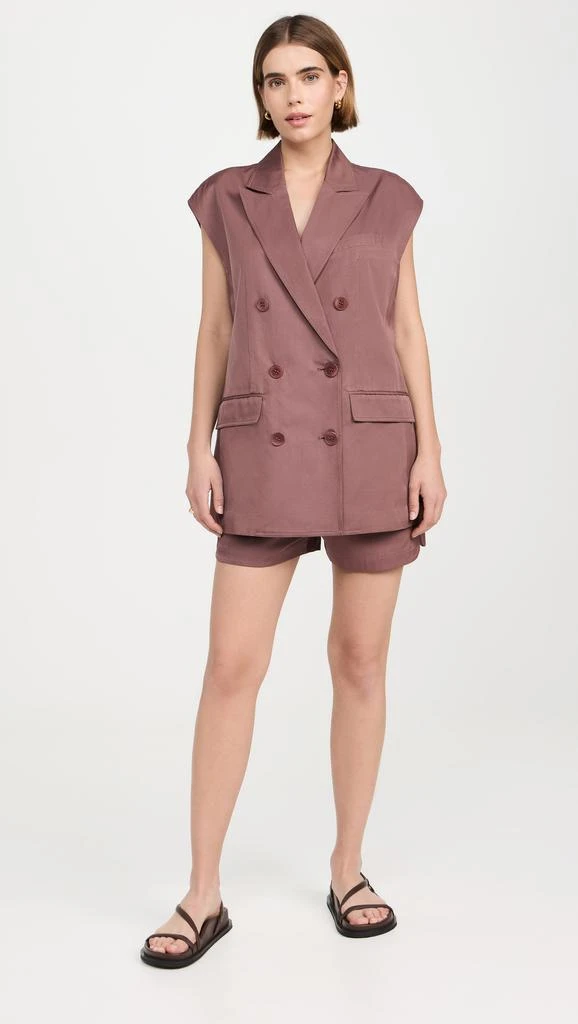 Drapey Suiting Tibi Oversized Blazer Shop Drapey Suiting Oversized