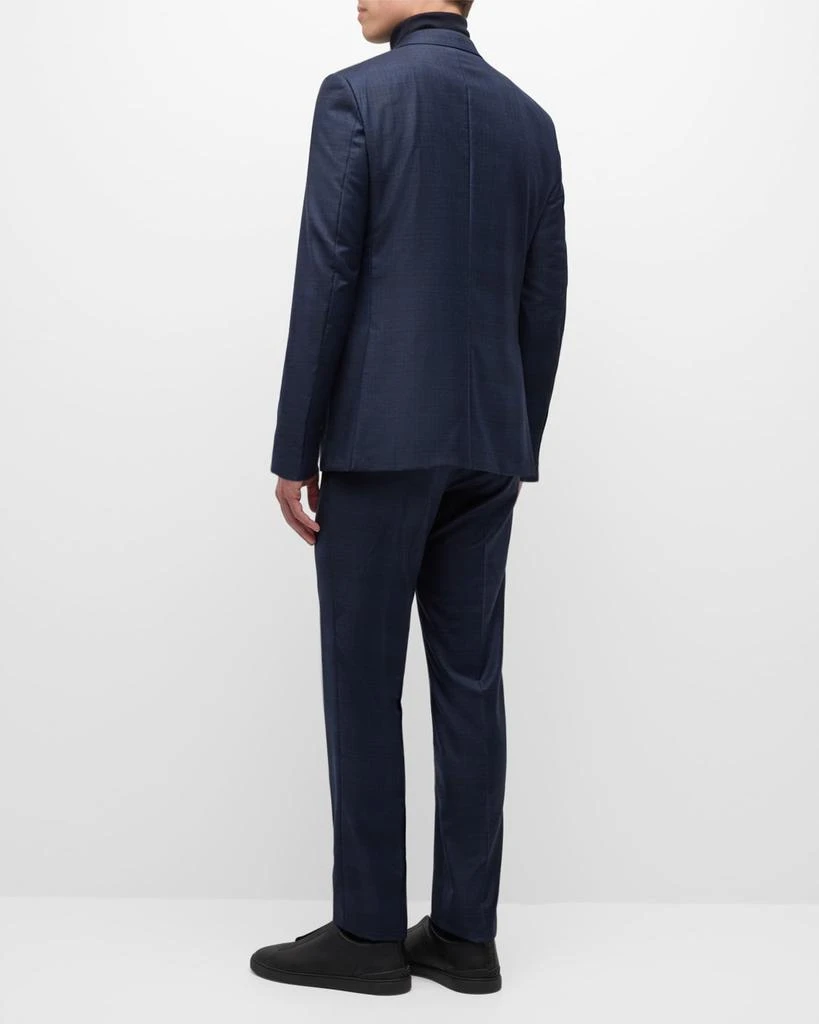 Zegna Men's Trofeo Tonal Plaid Sartorial Suit 5