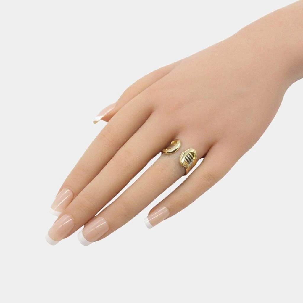 Cartier Cartier 18K Yellow, White and Rose Gold C De Cartier Band Ring EU 53 7