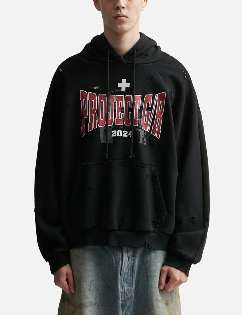 PROJECT G/R Two-Faced Washed Hoodie 7
