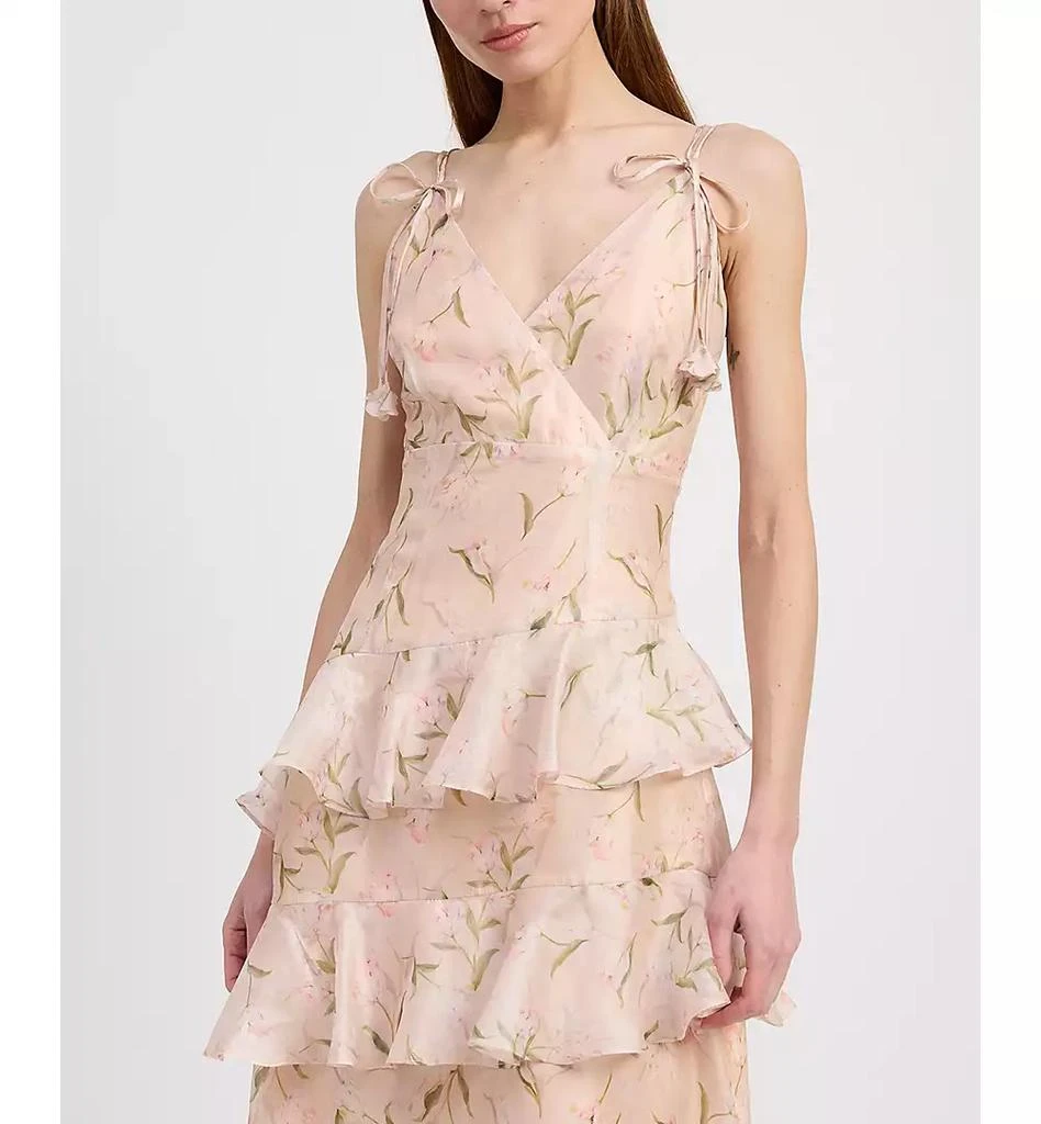 En Saison Women's Kimberly Ruffle Midi Dress 6