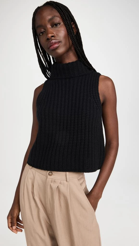 Sablyn Saige Cropped Cashmere Sweater 1