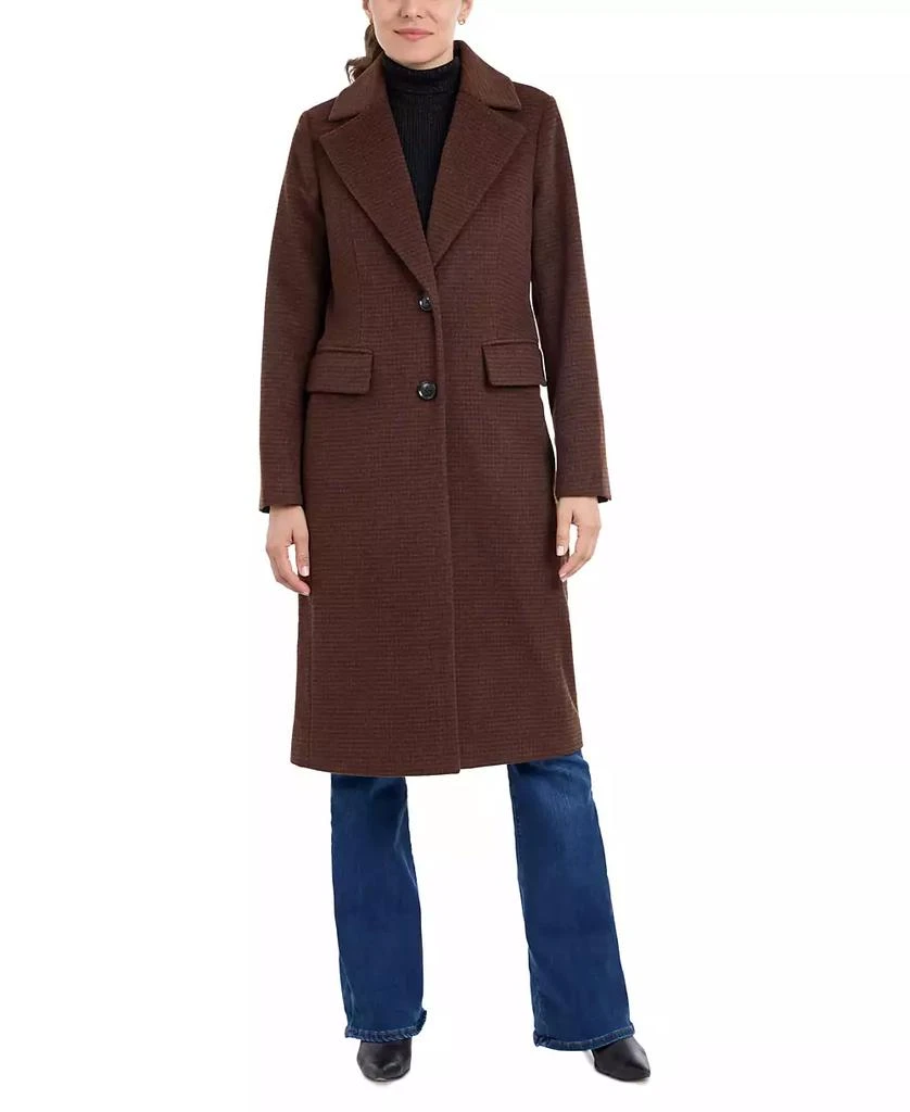 Michael Kors Petite Single-Breasted Coat, Created for Macy's 1