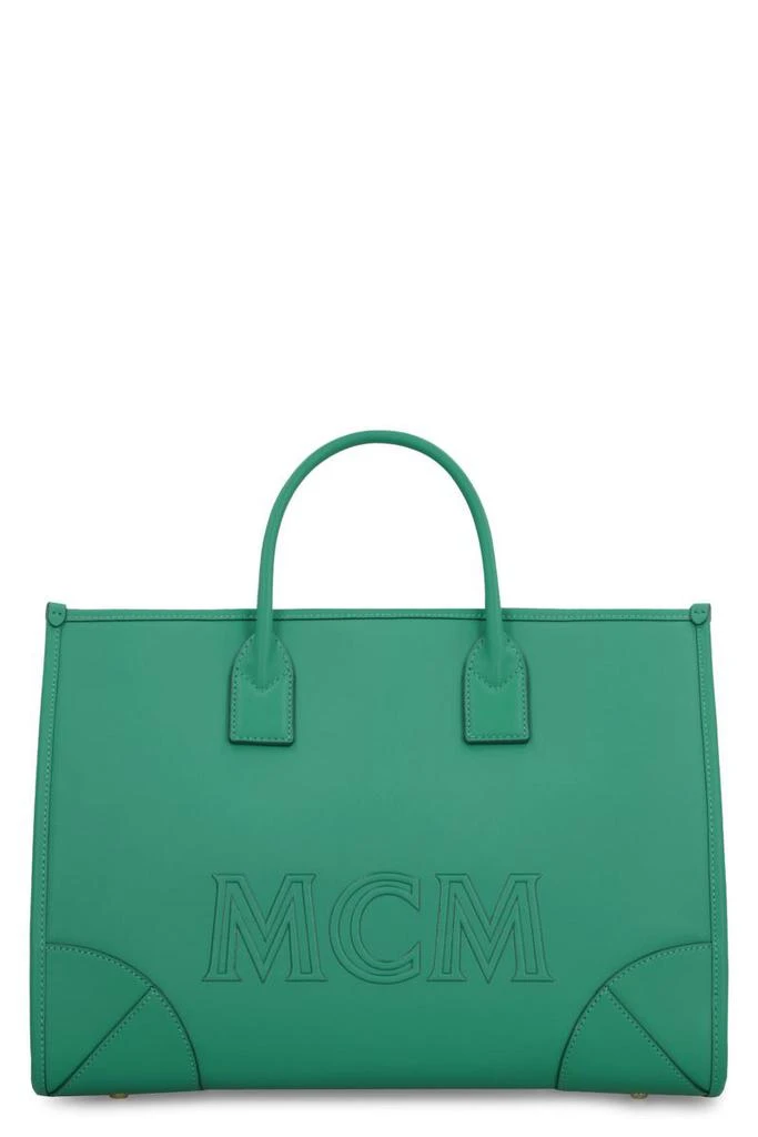 MCM Mcm München Leather Tote 1