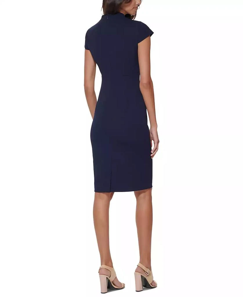 Calvin Klein Petite Short-Sleeve Sheath Dress 2