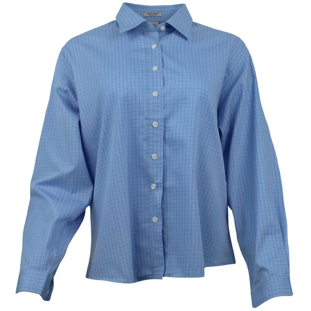 River's End EZCare Check Woven Long Sleeve Button Up Shirt 1