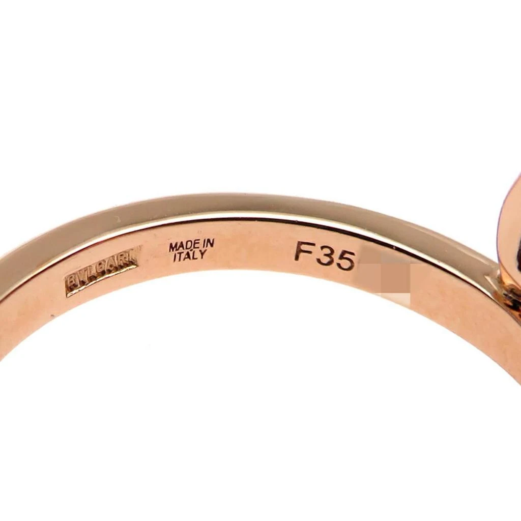 BVLGARI pink gold (18K) Band Ring (Pre-Owned) 5