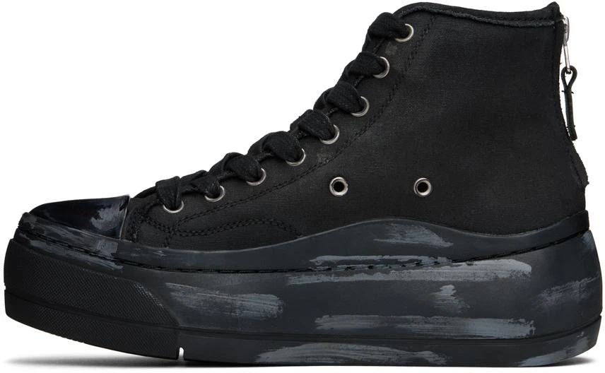 R13 Black Kurt High Top Sneakers 3