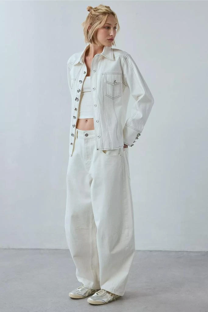 Ghospell Ghospell Meredith Cotton Button-Down Shirt 4