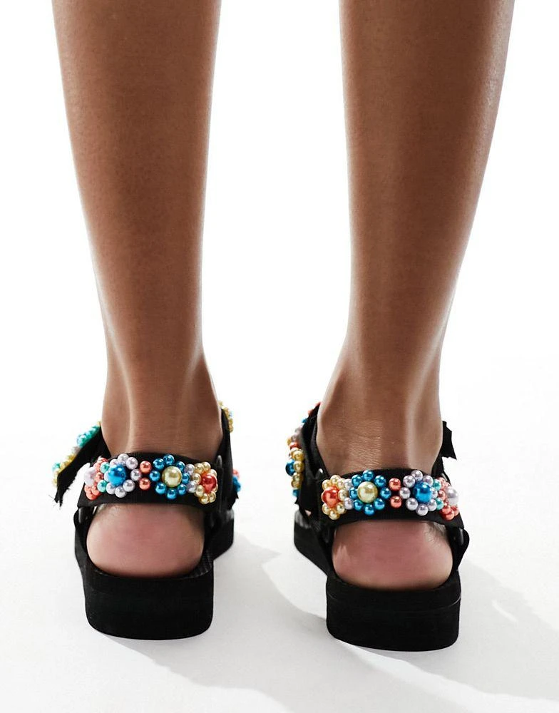 Arizona Love Arizona Loves Trekky pearl sandals in multi 3
