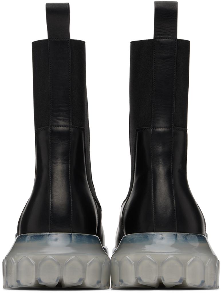 【RICK OWENS】FW24 PORTERVILLE BEATLE BOGUN Rick Owens Black Porterville Pull On Bogun Boots Rick Owens