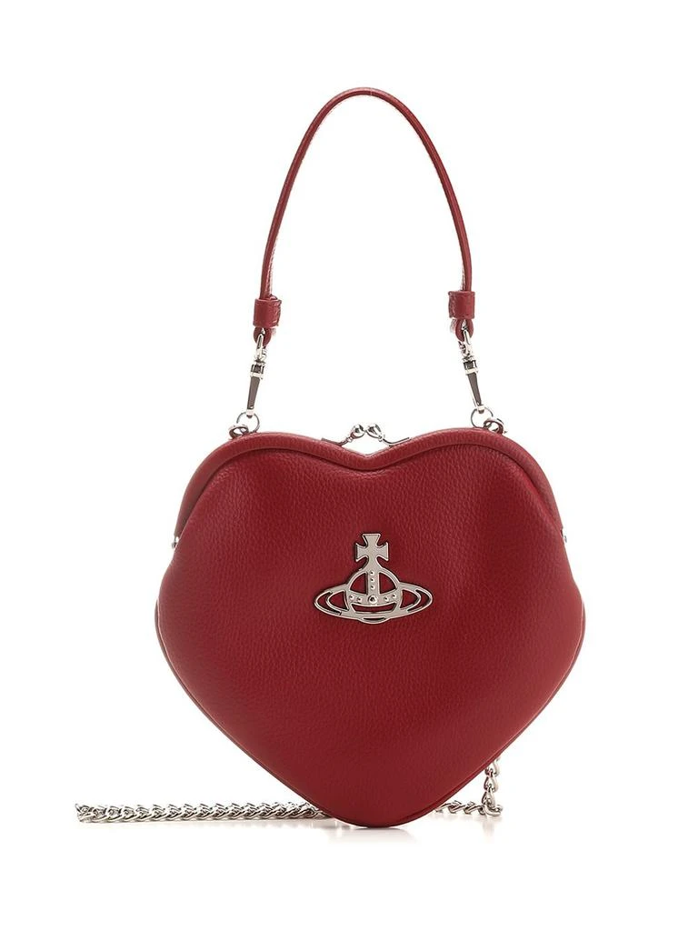 Vivienne Westwood Vivienne Westwood Belle Heart Shape Clutch Bag 1