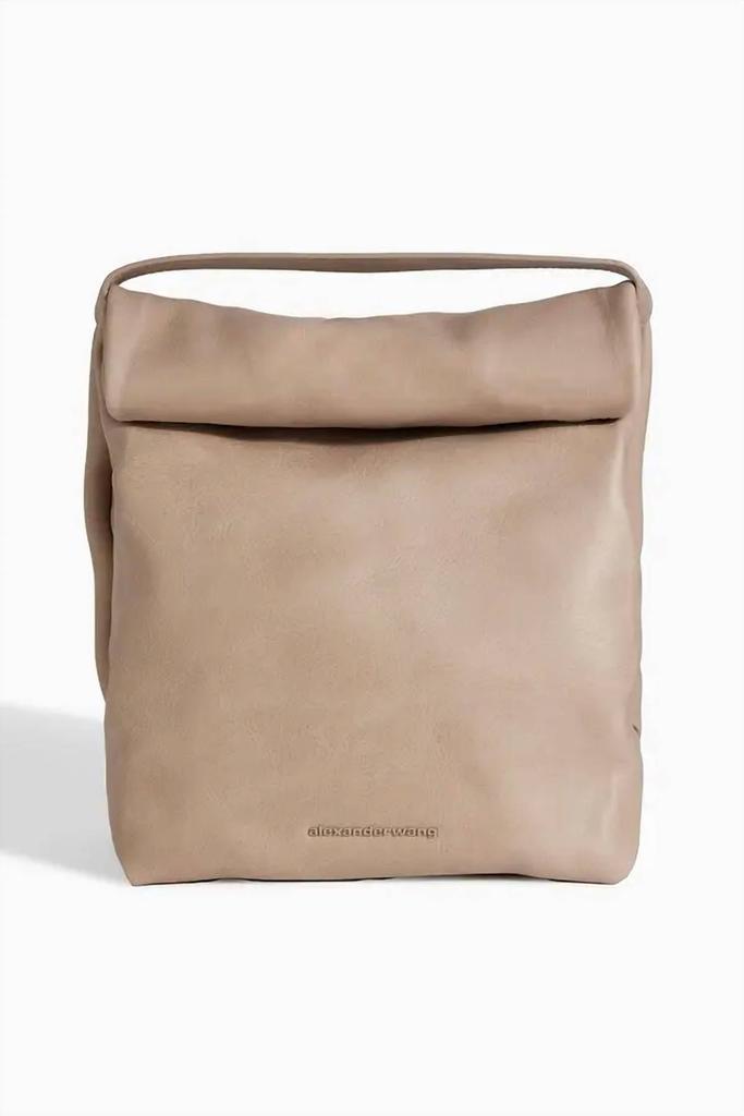 Alexander Wang Alexander Wang - Women
s Waxed Leather Lunch Tote Bag