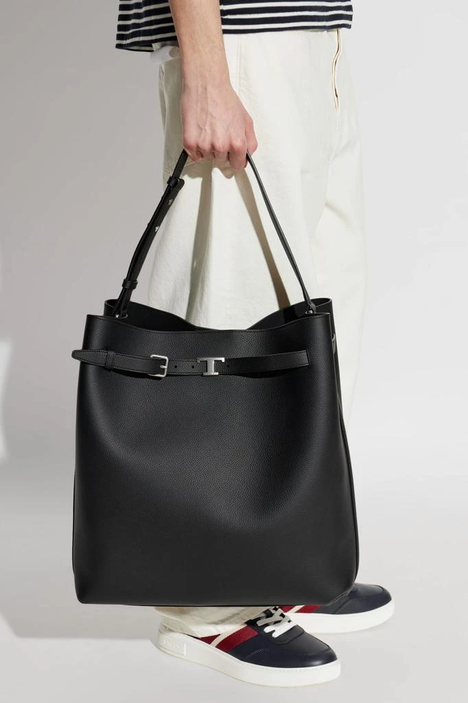 Tod
s Leather shopper bag 2