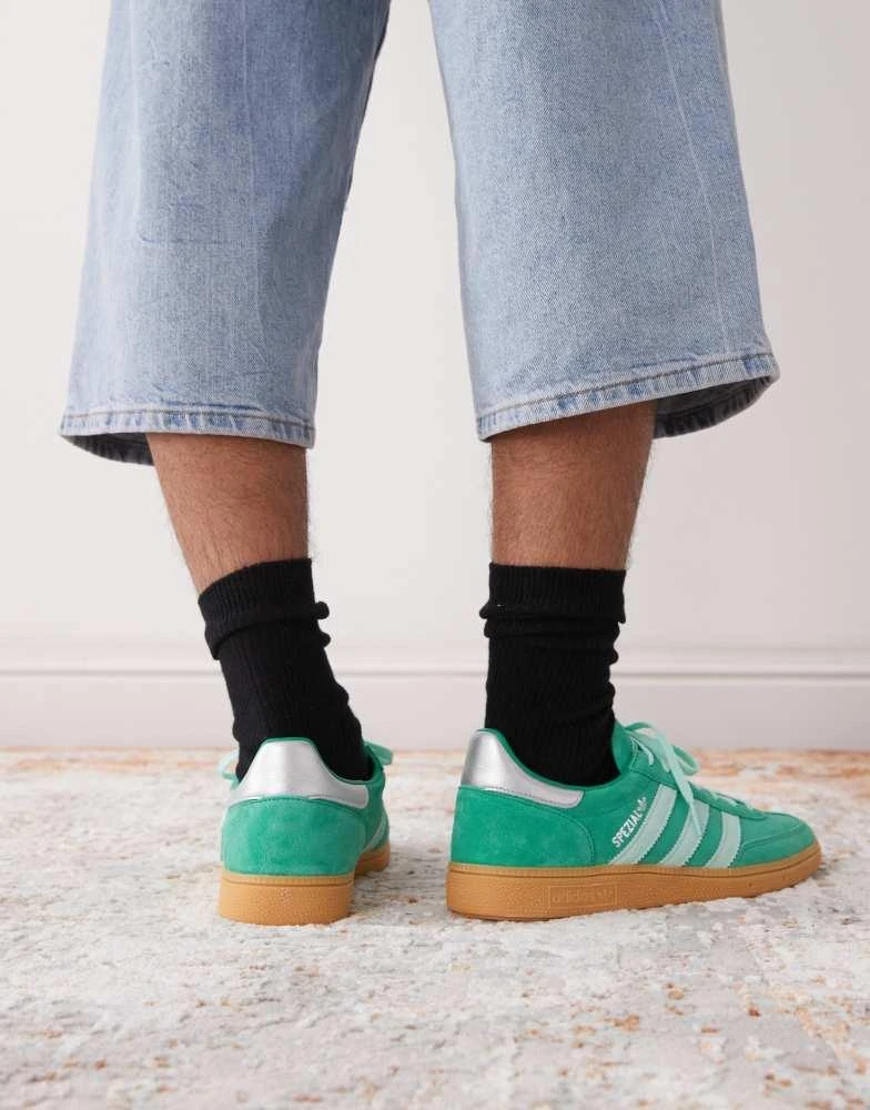 Shop adidas Originals Handball Spezial trainers in green and mint on Sale  at BeyondStyle  Get 40% Off adidas Originals Handball Spezial trainers in  green and mint with Limited-Time Flash Deals, Exclusive