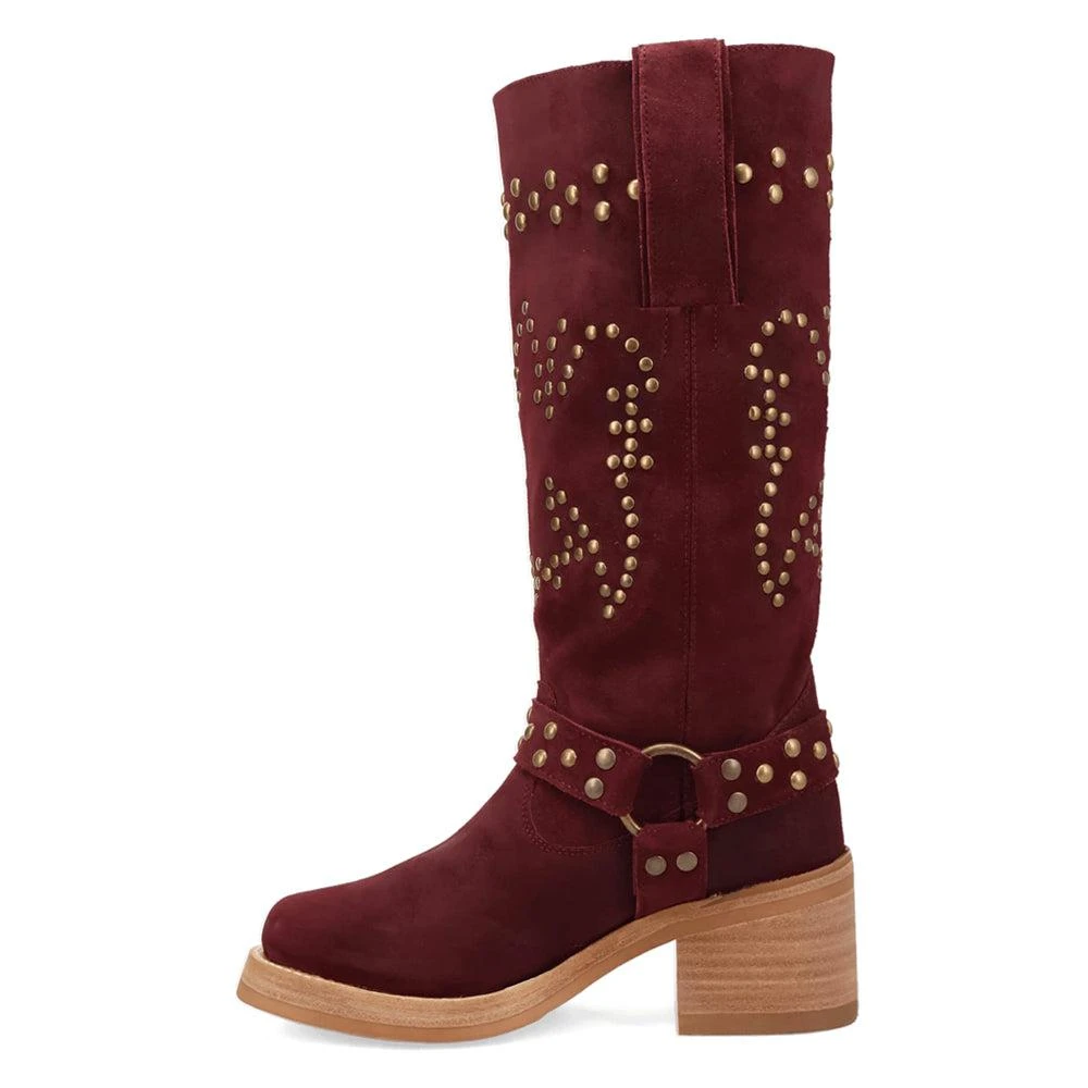 Dingo Troubadour Studded Round Toe Pull On Boots 3
