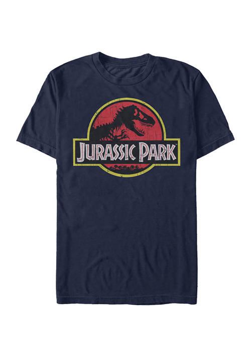 Jurassic Park Park Jurassic Park Logo Graphic T Shirt