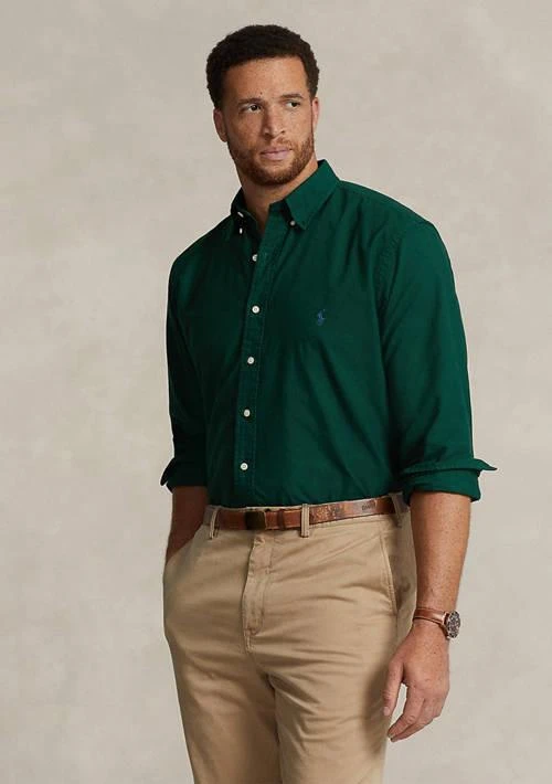 Ralph Lauren Ralph Lauren Big Tall Garment Dyed Oxford Shirt 1