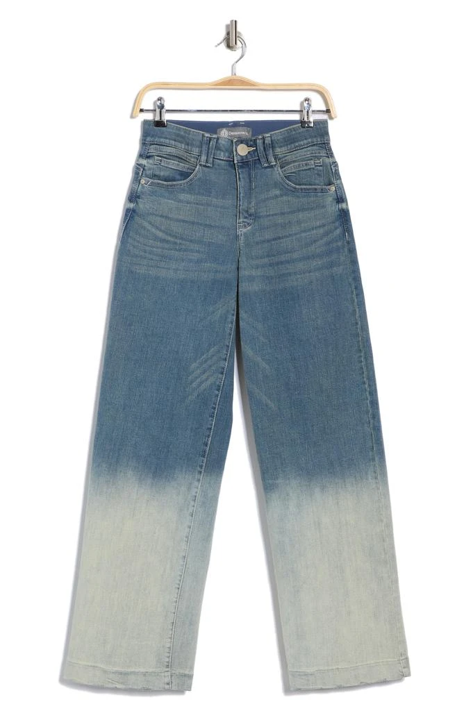Democracy Dip Dyed High Waist Wide Leg Jeans 3