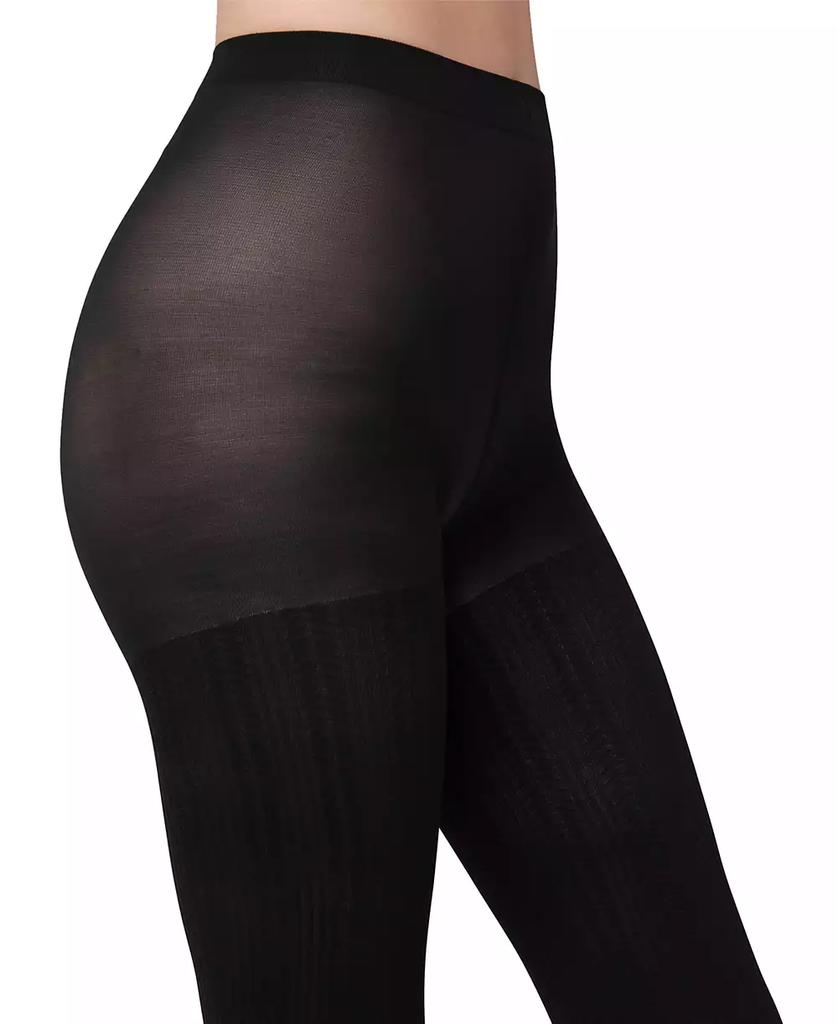 Hue Women's Control-Top Cable Tights U24233