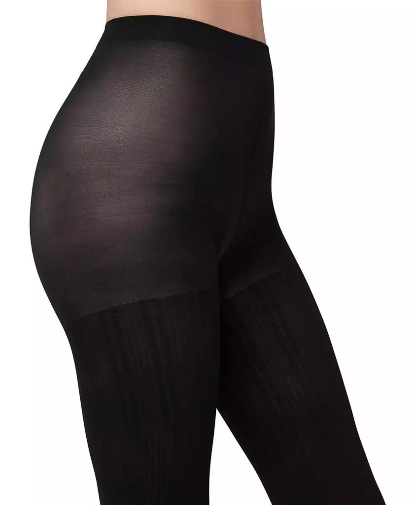 Hue Women's Control-Top Cable Tights U24233 2