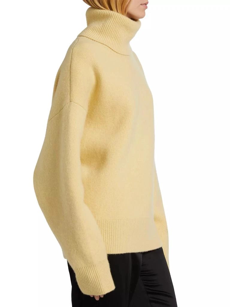 Totême Double-Knit Turtleneck Sweater 4