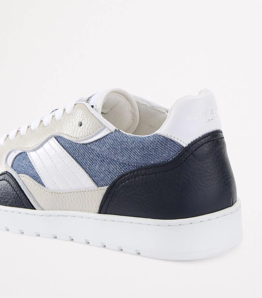 Kurt Geiger Denim-Leather Benn Sneakers 2