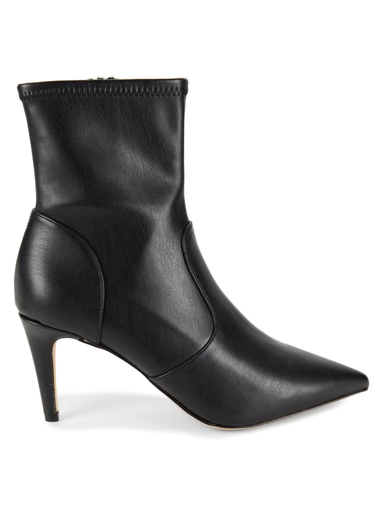 Shop Quartz 76MM Faux Leather Stiletto Boots on Sale at  display picture 1