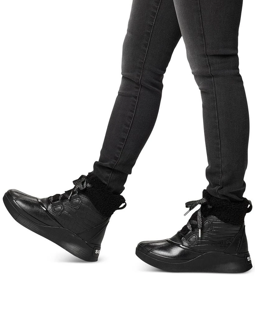 SOREL Women's Out N About™ IV Chillz Faux-Shearling Lined Waterproof Boots 2
