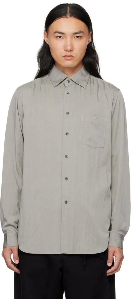 SOSHIOTSUKI Gray Arm Gusset Shirt 1