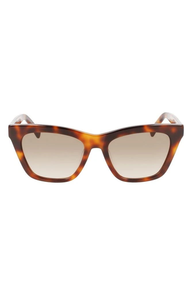 Longchamp Le Pliage 54mm Modified Rectangular Sunglasses 1