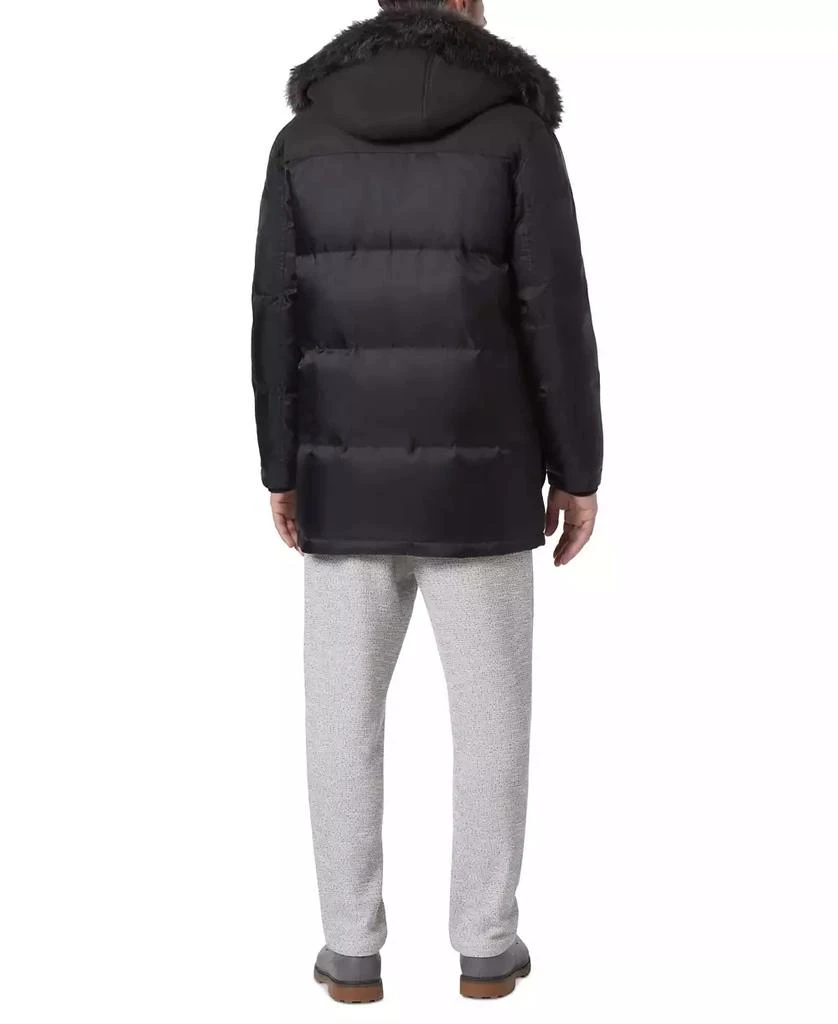 Marc New York by Andrew Marc Men's Tripp Oxford Poly & Faux Wool Combo Down Parka 2