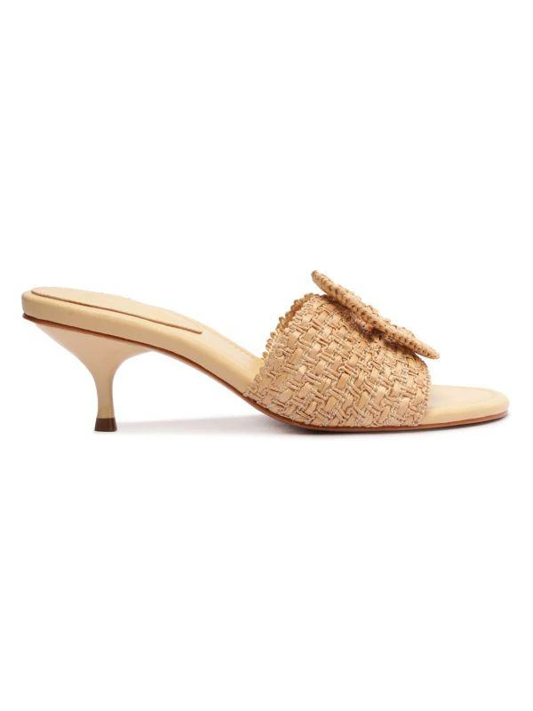 Schutz Cinna 55MM Woven Sandals 1