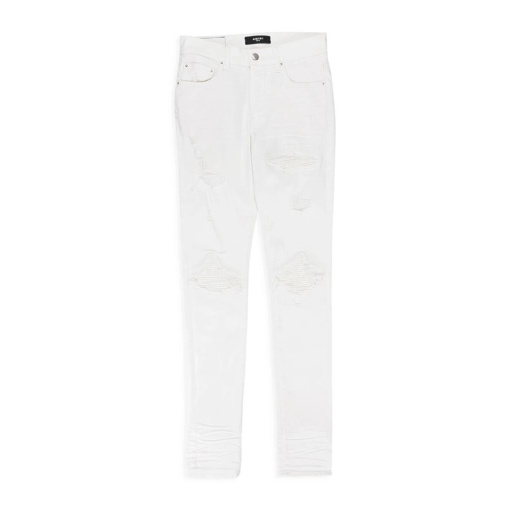 Amiri MX1 WHITE SKINNY JEANS 1