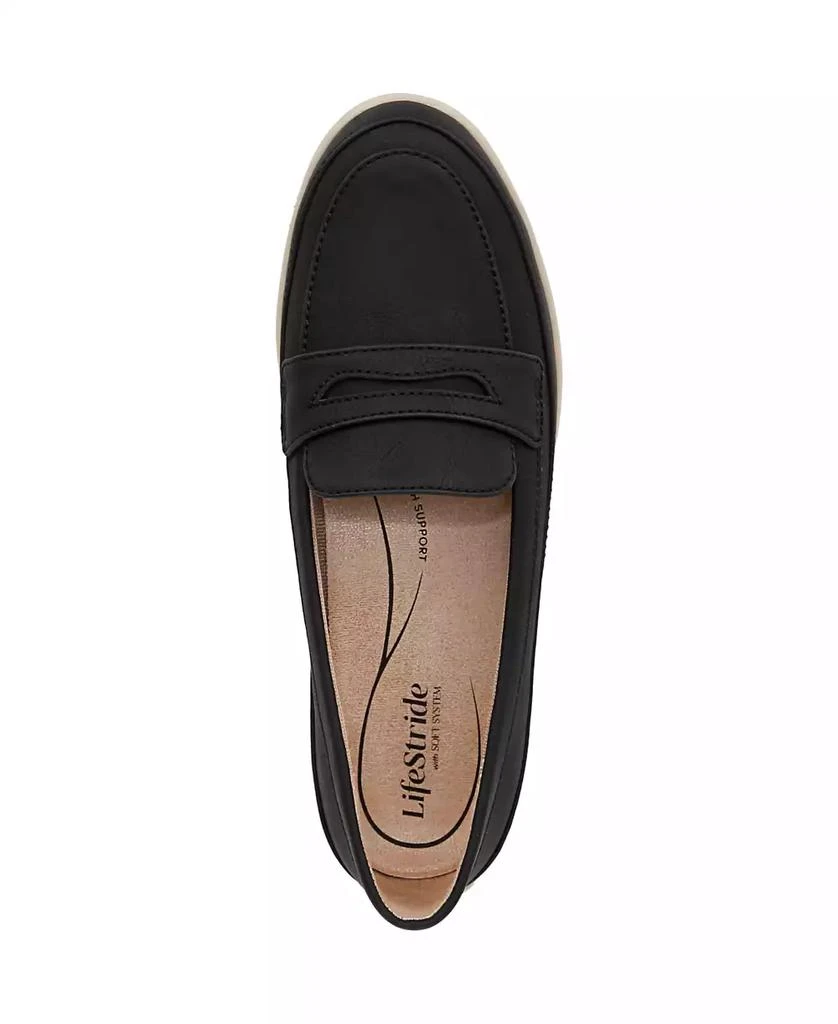 LifeStride Women's Malta Round Toe Penny Loafers 4