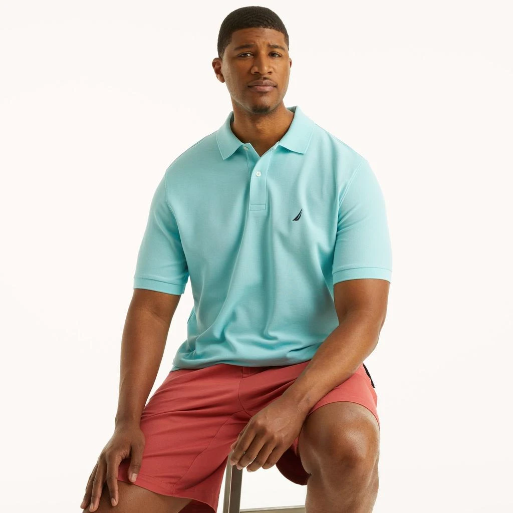 Nautica Mens Big & Tall Classic Fit Deck Polo 5