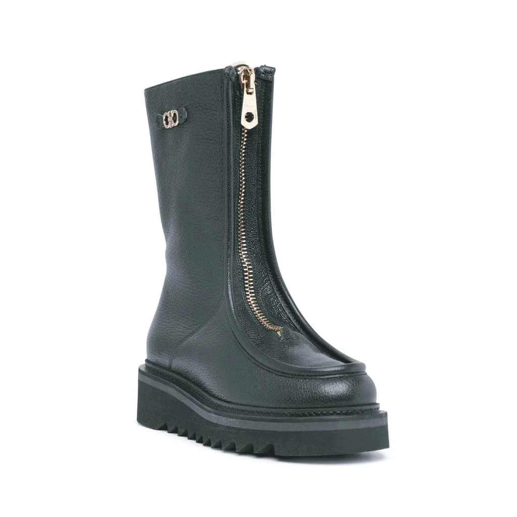 Salvatore Ferragamo Salvatore Ferragamo Eurialo Leather Boots 2