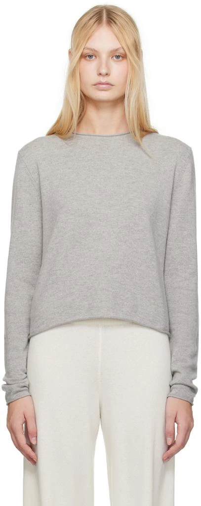Lisa Yang Gray Ida Sweater 1
